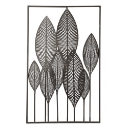 Rectangle Metal Wall Art Hanging Iron Sculpture Leaf Home Hotel Decor 53x84.5cm Rectangle Metal Wall Art Hanging Iron Sculpture Leaf Home Hotel Decor 53x84.5cm
