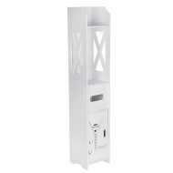 Small Bathroom Toilet Storage Cabinet Waterproof Organizer Standing Rack Shelf Small Bathroom Toilet Storage Cabinet Waterproof Organizer Standing Rack Shelf