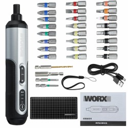 WX240.1 3.6V 250RPM Mini Electric Screwdriver Hosehold DIY Screw Driver Tool Handle with 26Pcs Bit WX240.1 3.6V 250RPM Mini Electric Screwdriver Hosehold DIY Screw Driver Tool Handle with 26Pcs Bit