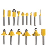 15pcs 1/4 Inch Shank Router Bits Set Carbide Trimming Machine Tool Set for woodworking 15pcs 1/4 Inch Shank Router Bits Set Carbide Trimming Machine Tool Set for woodworking
