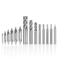 High-Speed Socoje Steel Milling Cutter and Center Drill Set Hole-Expanding Woodworking Tools 16PCS  High-Speed Socoje Steel Milling Cutter and Center Drill Set Hole-Expanding Woodworking Tools 16PCS