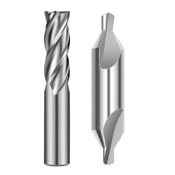 High-Speed Socoje Steel Milling Cutter and Center Drill Set Hole-Expanding Woodworking Tools 16PCS 