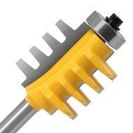 1pc 6.35mm 12.7mm 1/2inch 1/4 Inch Shank Rail Reversible Finger Joint Glue Router Bit Cone Tenon Woodwork Cutter Power Tools Wood Router Cutter 1pc 6.35mm 12.7mm 1/2inch 1/4 Inch Shank Rail Reversible Finger Joint Glue Router Bit Cone Tenon Woodwork Cutter Power Tools Wood Router Cutter