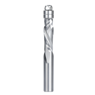 6.35/12.7mm Shank Double Guide Bearings Spiral Router Bits Carbide Trimming End Mill for CNC Woodworking Cutting Tool 6.35/12.7mm Shank Double Guide Bearings Spiral Router Bits Carbide Trimming End Mill for CNC Woodworking Cutting Tool