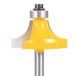 6.35mm Shank Router Bits Set Corner Round Over Milling Cutter R1/8"、R1/4"、R3/16"、R5/16" 4pcs