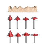 6mm 60-150 Degree  Router Bits CNC Engraving V Type Milling Cutter Woodworking Carving Knife Tungsten Carbide Cutting Tool 1pc 6mm 60-150 Degree  Router Bits CNC Engraving V Type Milling Cutter Woodworking Carving Knife Tungsten Carbide Cutting Tool 1pc