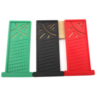 Black/ Green/ Red 3d Woodworking Marking Ruler Hole Ruler Wood Measuring Tool Woodworking Tool 3D Angle