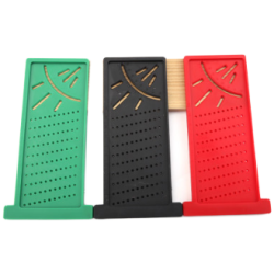 Black/ Green/ Red 3d Woodworking Marking Ruler Hole Ruler Wood Measuring Tool Woodworking Tool 3D Angle
