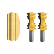 Crown Molding Router Bit 1/2/8mm/12mm Shank Router Bit Large Elaborate Milling Cutter Chair Rail Molding For Woodworking Tool Crown Molding Router Bit 1/2/8mm/12mm Shank Router Bit Large Elaborate Milling Cutter Chair Rail Molding For Woodworking Tool