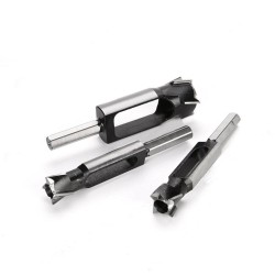 Deep Plug Cutter Drill Bit Set Carbon Steel 56mm Cutting Depth Kit for Precision Woodworking Deep Plug Cutter Drill Bit Set Carbon Steel 56mm Cutting Depth Kit for Precision Woodworking