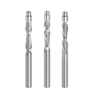 6mm 6.35mm Shank Solid Carbide Bearing Guided Two Flute Flush Trim Router Bits Woodworking Milling Cutters Z06AT3A 6mm 6.35mm Shank Solid Carbide Bearing Guided Two Flute Flush Trim Router Bits Woodworking Milling Cutters Z06AT3A