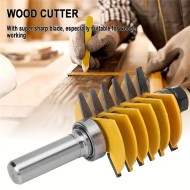 Carbide Finger Joint Router Bit 1/2 Inch / 8MM / 12MM Shank Durable Rust Resistant Woodworking Tool for Precise Milling Compatible with Chainsaw Carbide Finger Joint Router Bit 1/2 Inch / 8MM / 12MM Shank Durable Rust Resistant Woodworking Tool for Precise Milling Compatible with Chainsaw