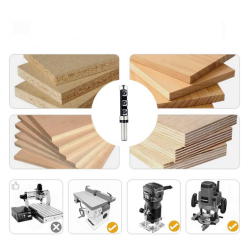 Woodworking Milling Cutter Router Bit Shank Size 1/2 inch 12mm Interchangeable Blades Easy Installation Perfect for Precision Cutting Durable Tool