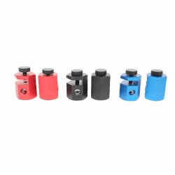 2PCS Tall Stair Gauges Carabiner Stair Guages Knobs Tool for Framing Square With Holder and Accurate Marking Rafter Layout Cutting Guide  2PCS Tall Stair Gauges Carabiner Stair Guages Knobs Tool for Framing Square With Holder and Accurate Marking Rafter Layout Cutting Guide