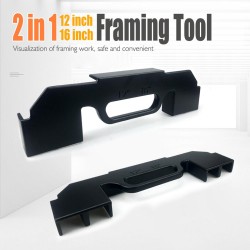 3 in 1 Framing Spacing Tool 12/14/16 Precision On-Center Framing Stud Layout Tool for Framing Walls / Roofs / Floors / Ladders 3 in 1 Framing Spacing Tool 12/14/16 Precision On-Center Framing Stud Layout Tool for Framing Walls / Roofs / Floors / Ladders