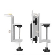 Adjustable Rail Lift Clamps Unique Sliding Tenon Design Height Adjustable Ideal for Various Table Heights and Rails Ensures Sturdy Adjustable Rail Lift Clamps Unique Sliding Tenon Design Height Adjustable Ideal for Various Table Heights and Rails Ensures Sturdy