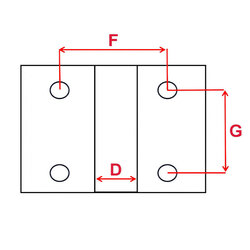 Distance between centers F71G43D25 lathe boring fixed tool base Distance between centers F71G43D25 lathe boring fixed tool base