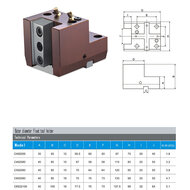 SCJ40 SCJ45 SCJ55Lathe fixed tool holder Outside diameter CNC turning and milling compound power head SCJ40 SCJ45 SCJ55Lathe fixed tool holder Outside diameter CNC turning and milling compound power head