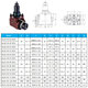SCJ40 SCJ45 SCJ55Live tool holders for lathe turret driven tool holder BMT tool holder