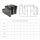 SCJ652580 C552580 Lathe Fixed Tool Holder Outside Diameter CNC Turning and Milling Compound Power Head SCJ652580 C552580 Lathe Fixed Tool Holder Outside Diameter CNC Turning and Milling Compound Power Head