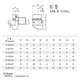 VDI rectangular horizontal tool holder Static tool holder B1 Radial outside diameter tool holder for CNC machine tools VDI rectangular horizontal tool holder Static tool holder B1 Radial outside diameter tool holder for CNC machine tools