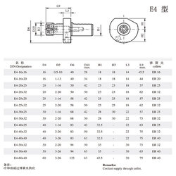 VDI rectangular horizontal tool holder Static tool holder CNC machine tool E4 spring chuck tool holder VDI rectangular horizontal tool holder Static tool holder CNC machine tool E4 spring chuck tool holder