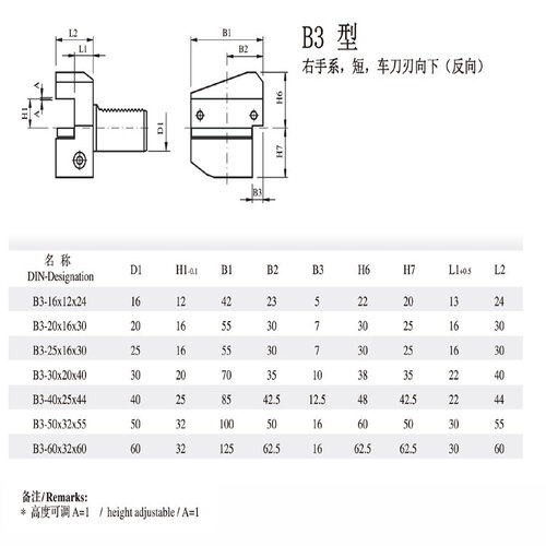 VDI Rectangular Transverse Tool Tolder DIN69880 Static Tool Holder For CNC Machine VDI Rectangular Transverse Tool Tolder DIN69880 Static Tool Holder For CNC Machine