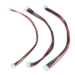 Silicone Wire 2S/3S/4S 6 Pin JST-XH Socoje Connector Balance Extension 400MM Adapter Cable 100pcs