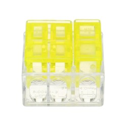 3Pin 1 Way Series Wire Connector Flame Retardant Terminal Block Electric Cable Terminal