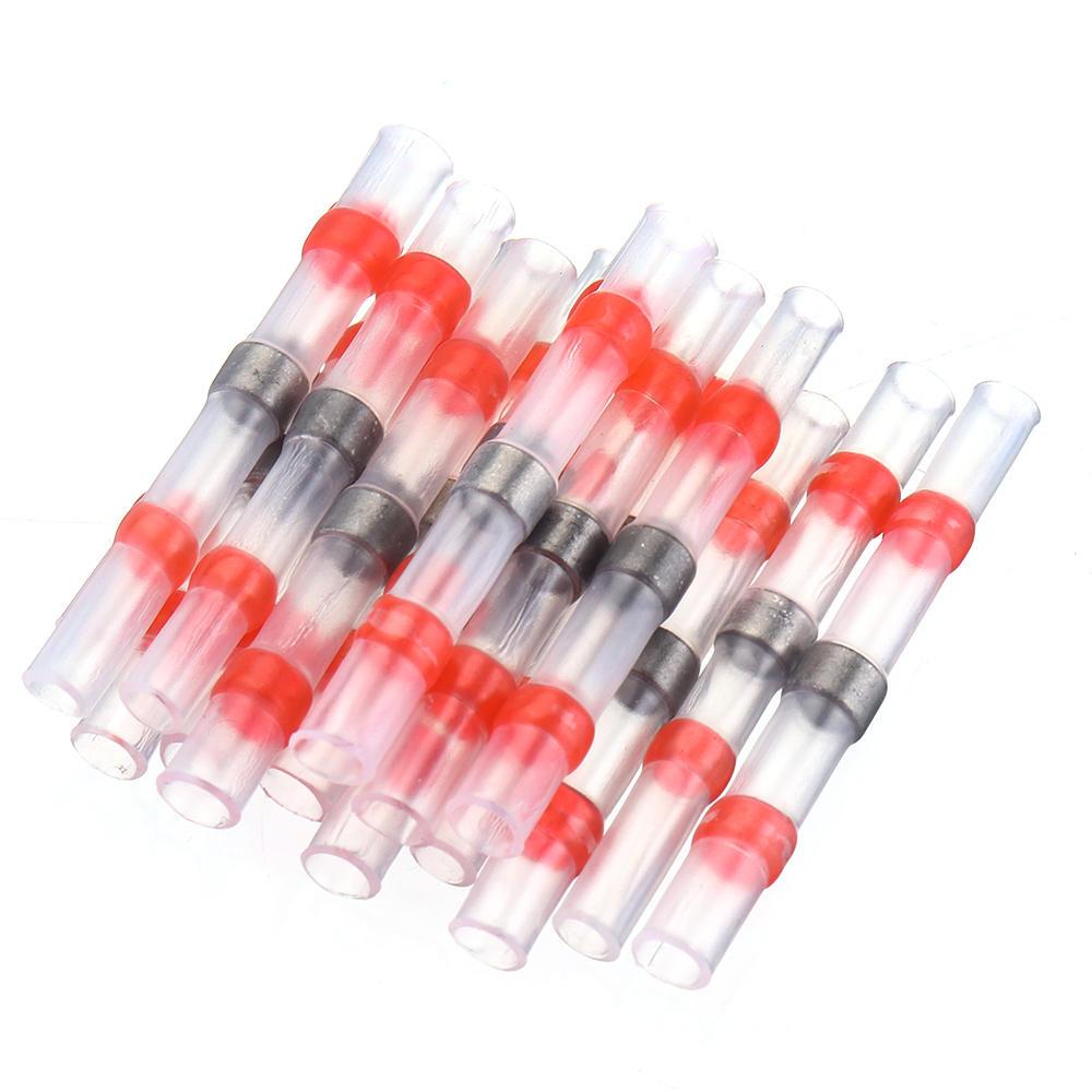 Sodir Rind 250PCS Solder Seal Wire Connectors Waterproof Heat Shrink Butt ...