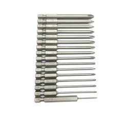 1/4 Inch 6.35mm 16pcs Phillips Screwdriver PH00 PH0 PH1 PH2 1/4 Inch 6.35mm 16pcs Phillips Screwdriver PH00 PH0 PH1 PH2