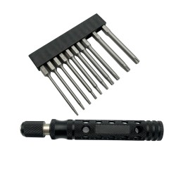 10pcs 1/4 Inch 6.35mm Length 75mm Plum Magnetic Screwdriver Bits Sets T6 T7 T8 T9 T10 T15 T20 T25 T27 T30 Hex Shank 10pcs 1/4 Inch 6.35mm Length 75mm Plum Magnetic Screwdriver Bits Sets T6 T7 T8 T9 T10 T15 T20 T25 T27 T30 Hex Shank