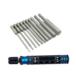 10PCS  1/4 Inch 6.35mm Length75mm  H1.5,H2,H2.5, H3, H4, H5, H6, H8, H10,H12  Hex Shank Magnetic Hexagon Screwdriver 10PCS  1/4 Inch 6.35mm Length75mm  H1.5,H2,H2.5, H3, H4, H5, H6, H8, H10,H12  Hex Shank Magnetic Hexagon Screwdriver