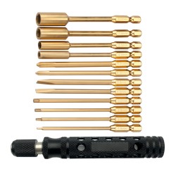 13in1 Hex Nut Phillips Flat Screwdriver for RC Car helicopter FPV 13in1 Hex Nut Phillips Flat Screwdriver for RC Car helicopter FPV