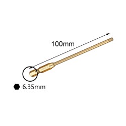 6.35mm Hex Nut Phillips Flat Screwdriver  bits 6.35mm Hex Nut Phillips Flat Screwdriver  bits
