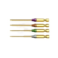 6.35mm Hex Screwdriver 0.05", 1/16", 5/64", 3/32" 6.35mm Hex Screwdriver 0.05", 1/16", 5/64", 3/32"