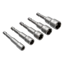 65mm 1/4 quot 6.35mm 5pcs 1/4in 5/16in 3/8in 7/16in 1/2in Nut Drivers 65mm 1/4 quot 6.35mm 5pcs 1/4in 5/16in 3/8in 7/16in 1/2in Nut Drivers