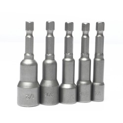 65mm 1/4 quot 6.35mm 5pcs 1/4in 5/16in 3/8in 7/16in 1/2in Nut Drivers 65mm 1/4 quot 6.35mm 5pcs 1/4in 5/16in 3/8in 7/16in 1/2in Nut Drivers