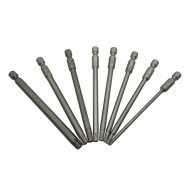 8pcs 1/4 Inch 6.35mm Length 100mm Torx Head Electric Screwdriver Bits Tip TP8, TP10, TP15, TP20, TP25, TP27, TP30, TP40 8pcs 1/4 Inch 6.35mm Length 100mm Torx Head Electric Screwdriver Bits Tip TP8, TP10, TP15, TP20, TP25, TP27, TP30, TP40