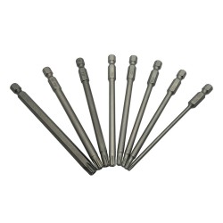 8pcs 1/4 Inch 6.35mm Length 100mm Torx Head Electric Screwdriver Bits Tip TP8, TP10, TP15, TP20, TP25, TP27, TP30, TP40 8pcs 1/4 Inch 6.35mm Length 100mm Torx Head Electric Screwdriver Bits Tip TP8, TP10, TP15, TP20, TP25, TP27, TP30, TP40