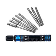 TP8/TP10/TP15/TP20/TP25/TP27/TP30/TP40 1/4 Inch 6.35mm L75mm Torx Head Bits with handle for Electric Screwdriver TP8/TP10/TP15/TP20/TP25/TP27/TP30/TP40 1/4 Inch 6.35mm L75mm Torx Head Bits with handle for Electric Screwdriver