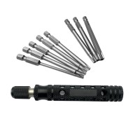 TP8/TP10/TP15/TP20/TP25/TP27/TP30/TP40 1/4 Inch 6.35mm L75mm Torx Head Bits with handle for Electric Screwdriver TP8/TP10/TP15/TP20/TP25/TP27/TP30/TP40 1/4 Inch 6.35mm L75mm Torx Head Bits with handle for Electric Screwdriver