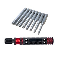 TP8/TP10/TP15/TP20/TP25/TP27/TP30/TP40 1/4inch 6.35mm L50mm Torx Head Bits with handle for Electric Screwdriver TP8/TP10/TP15/TP20/TP25/TP27/TP30/TP40 1/4inch 6.35mm L50mm Torx Head Bits with handle for Electric Screwdriver