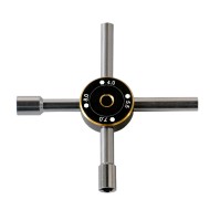 4.0 5.5 7.0 8.0mm Hex Socket Wrench Spanner Nut Key Stainless Steel 4.0 5.5 7.0 8.0mm Hex Socket Wrench Spanner Nut Key Stainless Steel