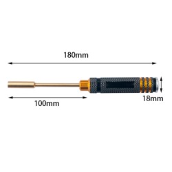 5.0mm M2.5 Nut Driver for FPV RC Models Car Boat Airplane 5.0mm M2.5 Nut Driver for FPV RC Models Car Boat Airplane