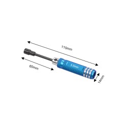5.5mm M3 Nut Driver for FPV RC Models Car Boat Airplane 5.5mm M3 Nut Driver for FPV RC Models Car Boat Airplane
