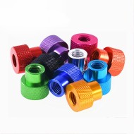 50pcs M3 M4  Blind Hole Hand Nut Aluminum Knurled Step Thumb Nut 50pcs M3 M4  Blind Hole Hand Nut Aluminum Knurled Step Thumb Nut
