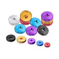 50pcs M3 M4 M5 M6 Aluminum Hand-tightening Reticulated Head Knurled Nuts 50pcs M3 M4 M5 M6 Aluminum Hand-tightening Reticulated Head Knurled Nuts