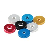 50pcs M3 M4 M5 M6 Aluminum Hand-tightening Reticulated Head Knurled Nuts 50pcs M3 M4 M5 M6 Aluminum Hand-tightening Reticulated Head Knurled Nuts