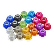 CW CCW 50pcs M4 M5 M6 Lock Nuts Flanged Nylon Insert Aluminum Alloy Self-Locking Nuts CW CCW 50pcs M4 M5 M6 Lock Nuts Flanged Nylon Insert Aluminum Alloy Self-Locking Nuts